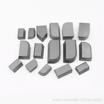 Tungsten Steel Brazed Tips for Cutting Metal Plastic